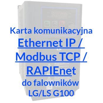 Karta Komunikacyjna Ethernet IP Do Falownika LG LS G100 Sklep Z