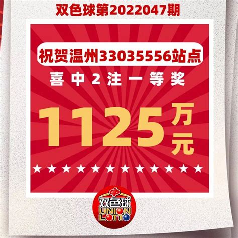 1125万！温州彩友喜中2注双色球头奖计奖微信菜单