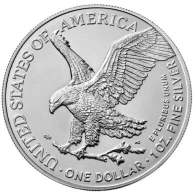 2023 1 oz American Silver Eagle Coin (BU) - Hero Bullion