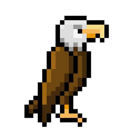 How To Make A Pixel Art Eagle Mega Voxels