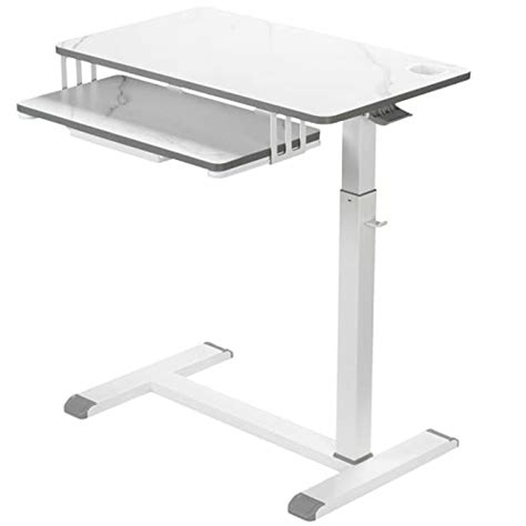 Ethu Overbed Table With Wheels Upgrade Medical Table With Drawer