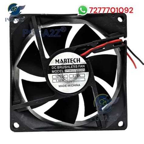 DF0802512SEMN Size 80X80X25mm DC12V 0.13A 2500 RPM Brushless Air ...
