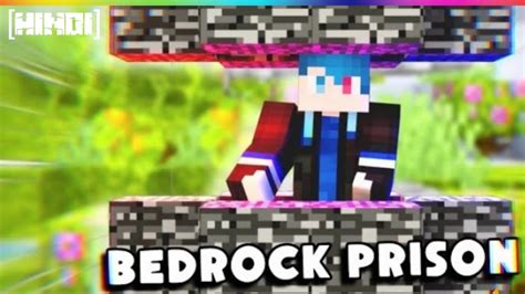 Escaping Bedrock Prison Hardest Bedrock Prison Minecraft Hindi Youtube