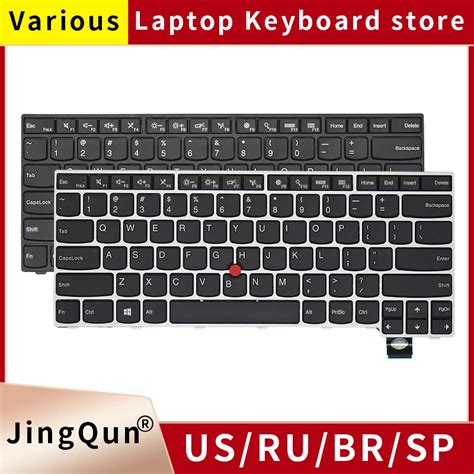 Teclado Para Lenovo Thinkpad T460s T470s S2 2 Gera O 13 Laptop Russo