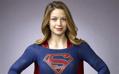 Hd Wallpaper Melissa Benoist As Supergirl Actress Tv Blonde Green