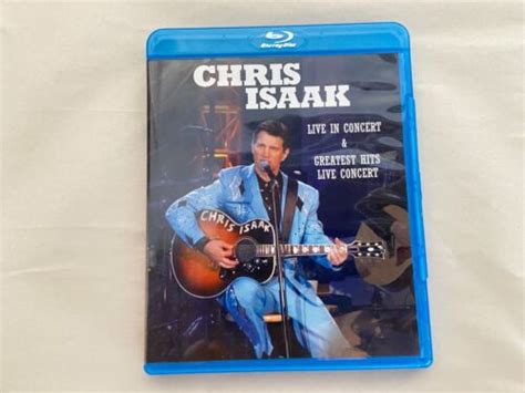 Chris Isaak Live In Concert Greatest Hits Live Concert Blu Ray Disc