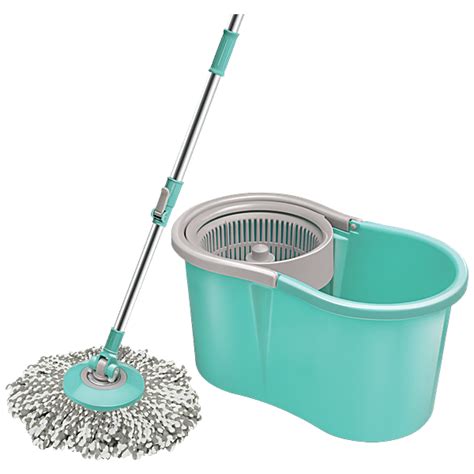 Buy Milton Spotzero Spin Mop Plastic Bucket Rod With Comfortable