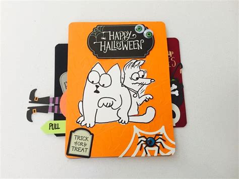 Simon's cat halloween interactive card | Interactive cards, Halloween ...