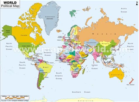 Zoomable World Map With Countries Labeled Dd