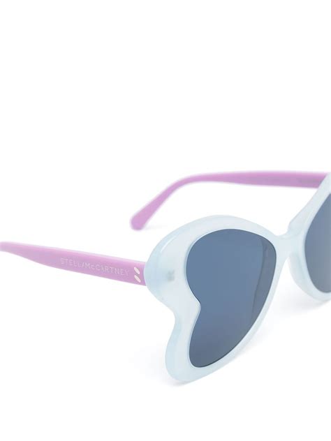 Stella McCartney Eyewear Heart Shaped Frame Sunglasses Farfetch