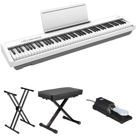 Roland Fp 30x Value Bundle With Digital Piano X Stand Pedal