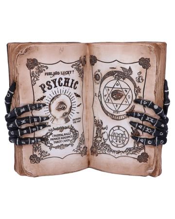 Grimoire Witch Book Deco 25,8cm Halloween Table Decoration | Horror ...