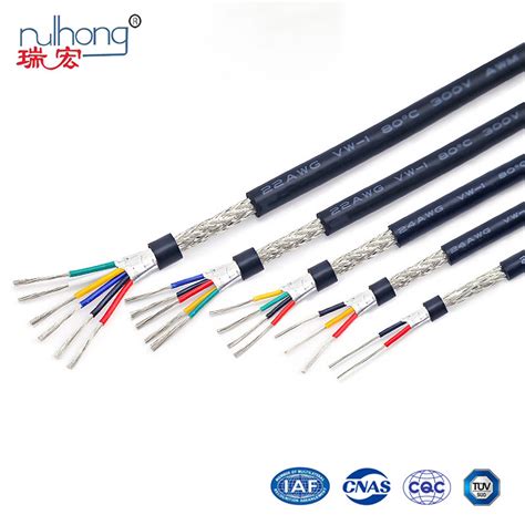 Oem V Pvc Sheathed Pvc Insulated Copper Core Shielded Cable And