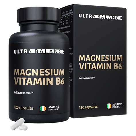 Магний B6/Magnesium Vitamin B6 Premium UltraBalance капсулы по 700 мг ...