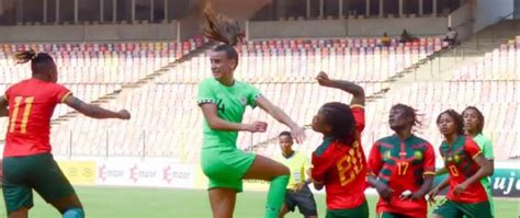 Sport Football Les Lionnes Indomptables Manquent La Qualification