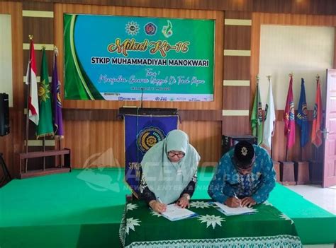 Pemkab Manokwari Mou Dengan Stkip Muhammadiyah Beri Bantuan Unit