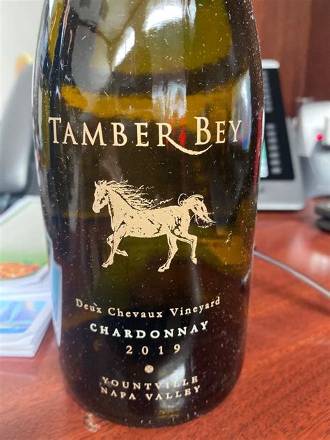 Tamber Bey Chardonnay Deux Chevaux Vineyard Usa California Napa