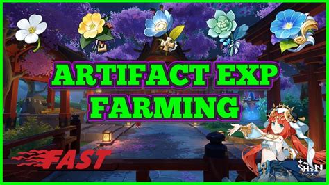 Artifact Exp Farming Fast Easy Genshin Impact Youtube