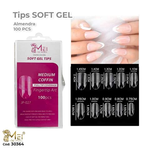 U As Soft Gel Almendra Corta Con Porosidad Transparentes Pcs Mei