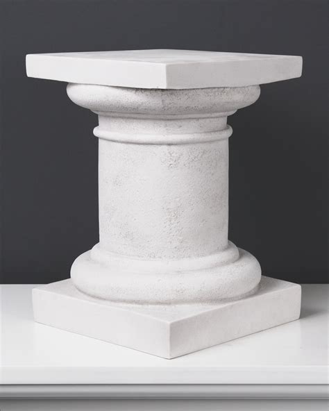 Square Top Column Small Sculture Plinth Statue Pedestal Etsy