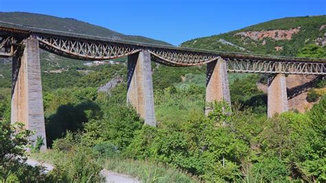 Gorgopotamos Bridge Greece Stock Photo Image Of Europe