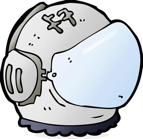 cartoon astronaut helmet 12278514 Vector Art at Vecteezy