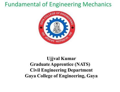 Engg Mechanics Ppt By Ujjval Pptx