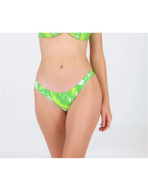 Bikini Bottoms Bottom Green Palms Nice Brand Rio De Sol