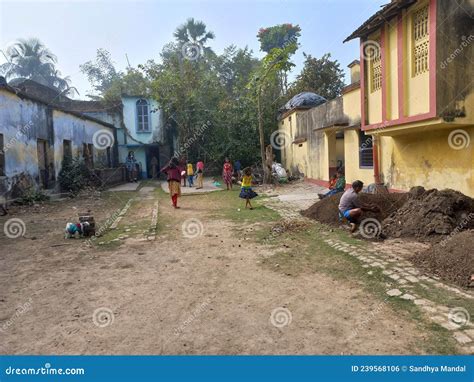 View Of Rural Indian Lifestyle Editorial Photo Image Of West