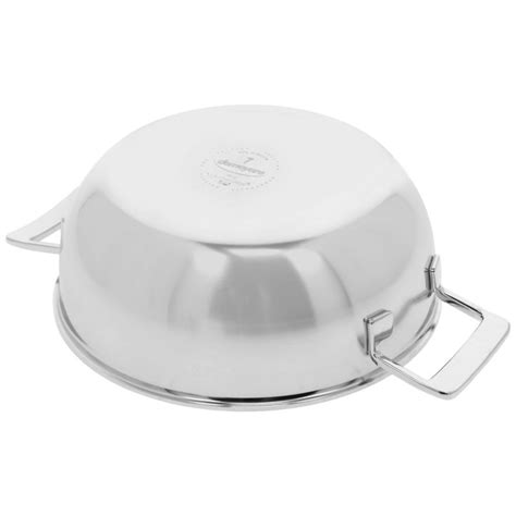 Demeyere Silver 7 Cocotte Conique Inox 28 Cm 4 8 L Avec Couvercle