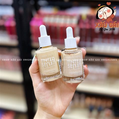 Kem N N D Ng M Catrice Nude Drop Tinted Serum Ml Shopee Vi T Nam