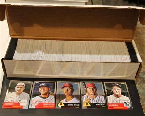 Topps Chrome Platinum Anniversary Design Complete Set