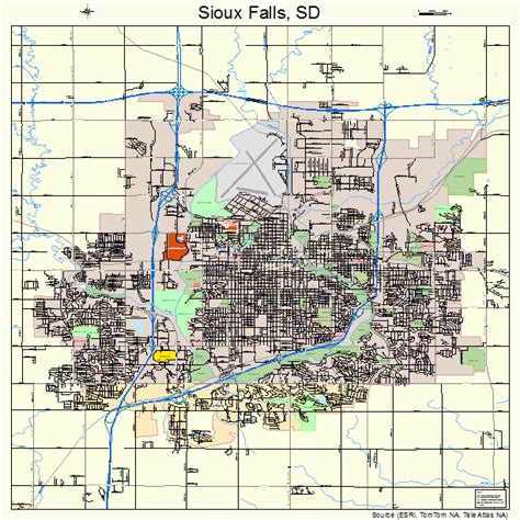 Map Of Sioux Falls Sd submited images.