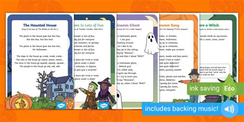 Halloween Rhymes | Simple Halloween Songs for Preschool