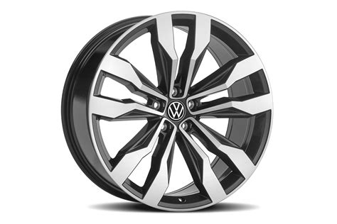 2019 Volkswagen Atlas 21 Two Tone Machined Wheel Wheels Wheel