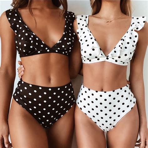 Bikini Negro Y Blanco Conjunto Traje De Baño Verano 2019 S 80 00 en