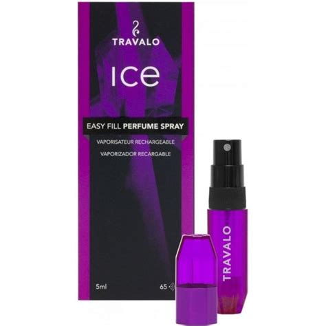 Travalo Ice Easy Fill Perfume Spray Ml Purple Chemist U