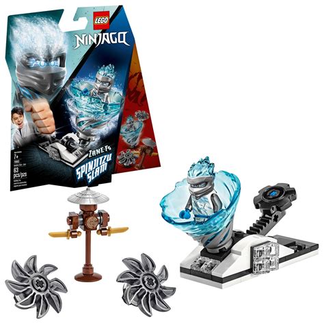 LEGO NINJAGO Spinjitzu Slam Kai Vs Samurai 70684 Building Kit (164 ...