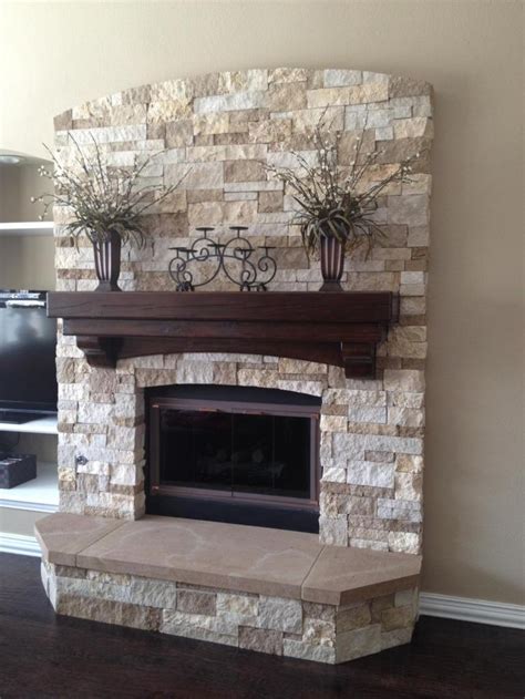 River Rock Stone Fireplace – Fireplace Guide by Linda