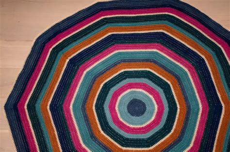 Crochet Round Rug | AllFreeCrochet.com