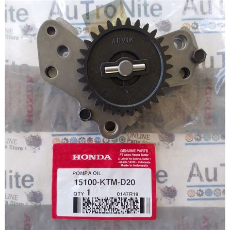 Jual Pompa Oli Assy Ktm D Original Honda Blade Karisma Kirana