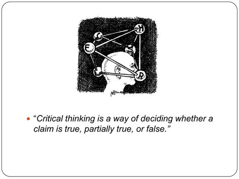 Critical Thinking Skills Ppt Ppt