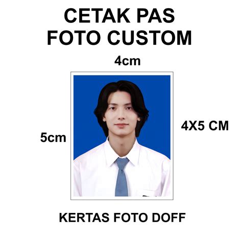jual cetak foto  cm   cm kertas foto doff shopee indonesia