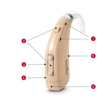 Visible Signia Bte Intuis P Hearing Aid Behind The Ear At Rs