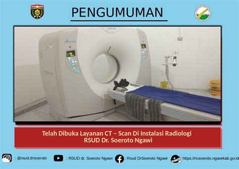 Layanan Ct Scan Di Instalasi Radiologi Kembali Beroperasi Rsud Dr