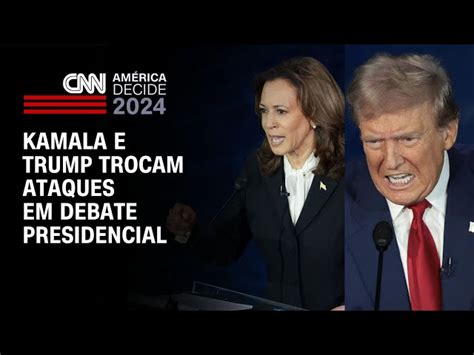 Trump E Kamala Trocam Acusa Es Sobre Infla O Aborto Imigra O E