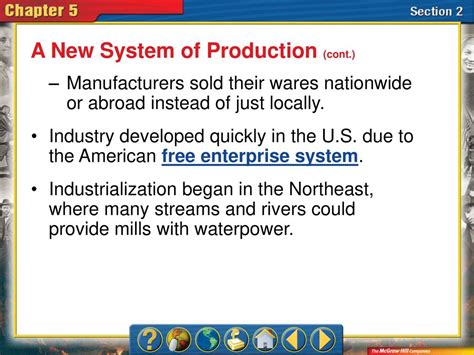 Section 1 American Nationalism Section 2 Early Industry Ppt Download