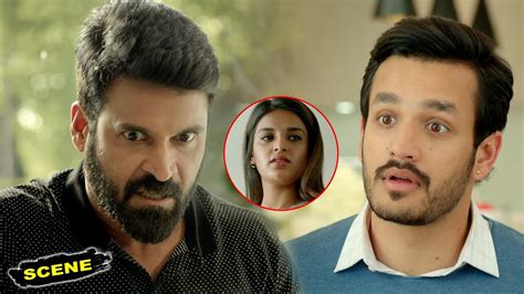 Akhil Akkineni Tries To Impress Nidhhi Agerwal Maanidan Mr Majnu