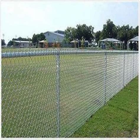 Mild Steel Galvanized Chain Link Fencing Jali Wire Diameter 10 Gaze