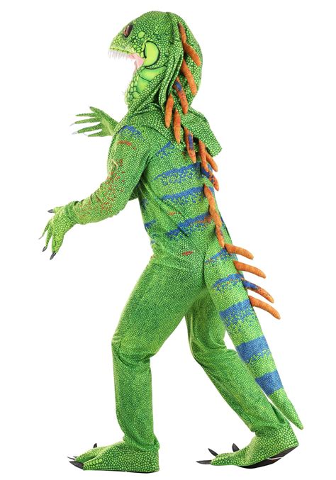 Adult Green Iguana Costume | Lizard Costumes